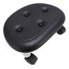 Low Rolling Stool with Wheels Ergonomic Heavy Duty Short Rolling Seat for Bedroom Living Room