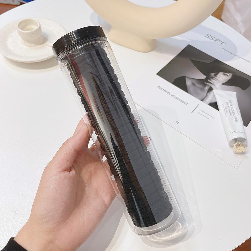 20 STK Mote Kvinner Enkle Basiske Elastiske Hårbånd Strikker Scrunchie Hestehaleholder Gummistrikk Pannebånd Jenter Hårtilbehør