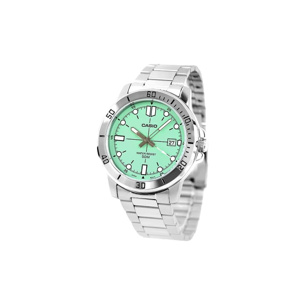 Casio Cheap Casio Standard Quartz Men s Wristwatch MTP-VD01D-3E1V Stainless Steel Water Resistant 50m