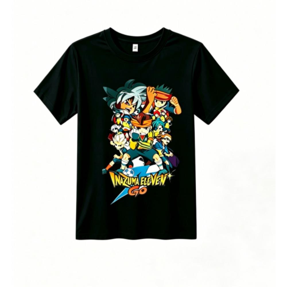 Fashion Anime Character Games Print Outdoor Street Kids T-shirt and Shorts Summer Home Casual Outfit Boy and Girl's Sports Set