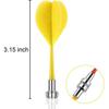 24 Pieces Magnetic Darts Safety Plastic Darts Replacement Dart For Boys Girls And Adults Target Game Toys