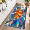 Flannel Kitchen Mat Manchester United Soft Area Rug Non Slip Floor Carpet Home Decoration