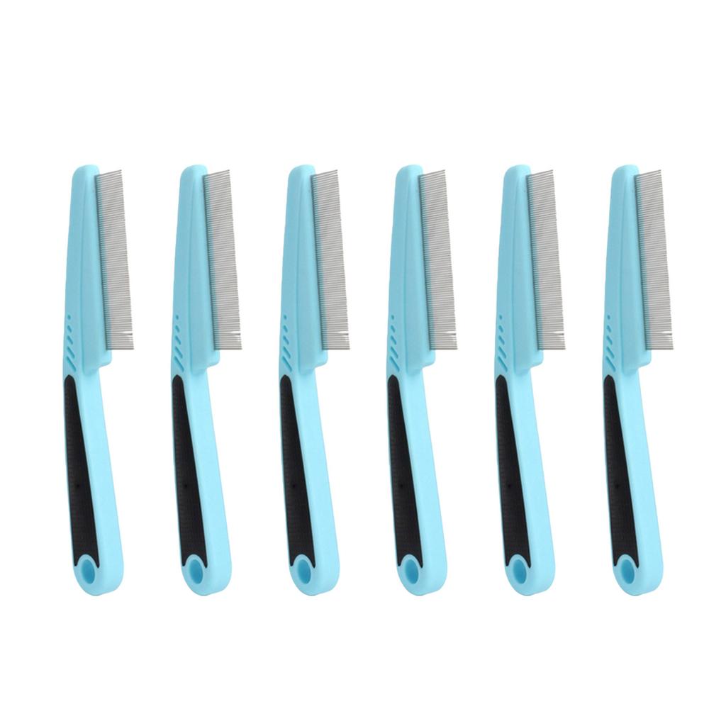 Dog Grooming Brush For Loose Hair Removal Gentle Massaging Comb Reduces Shedding ABS Plastic Durable Design