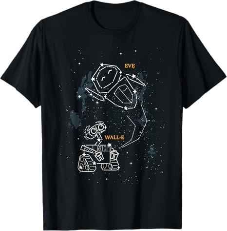 WallE Eve Constellations TShirt Size S 4XL Gift For Friends S