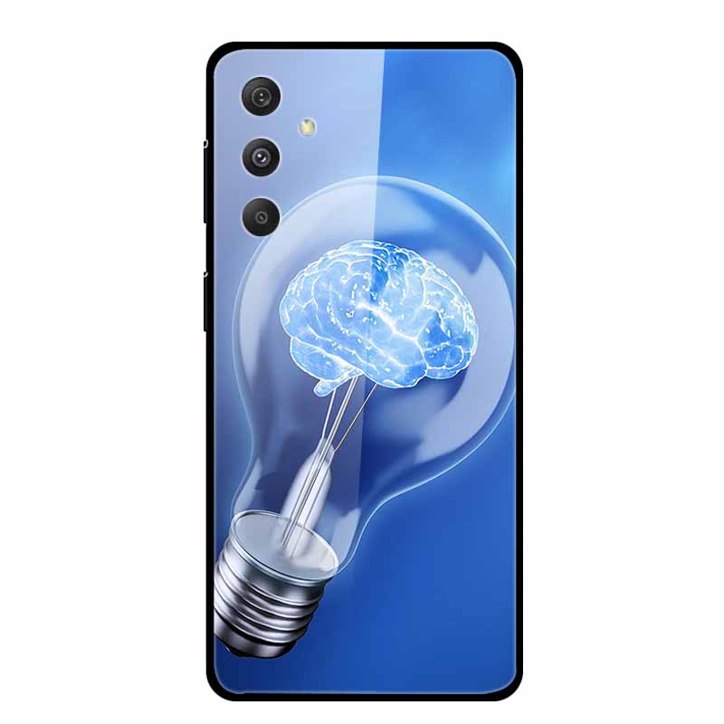 Tempered Glass Case For Samsung Galaxy S24 Plus Case Hard Glass Back Cover Soft Bumper For Samsung S24 Plus Phone Case S24Plus