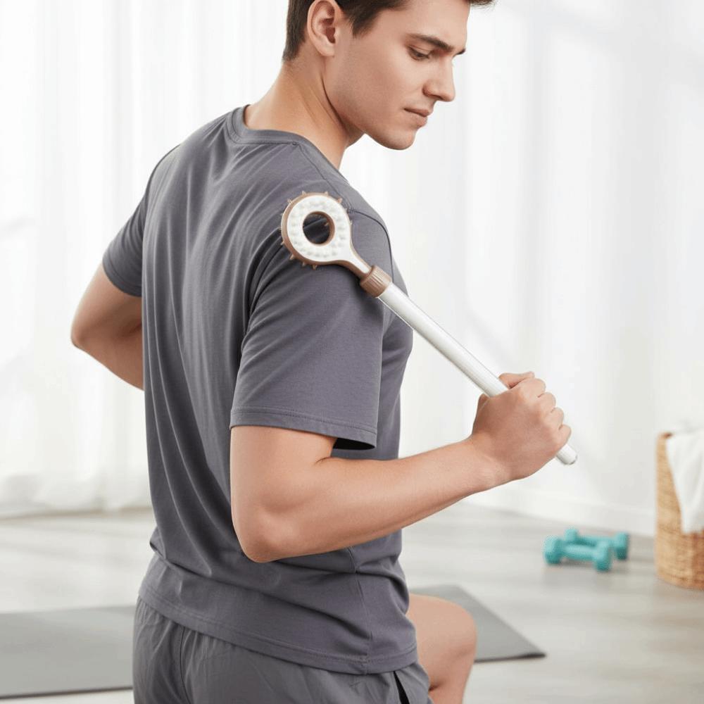 Adjustable Back Massage Tool Double-sided Itching Scratch Creative Back Massager Back Care