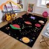 3D Pattern space universe  vector and many planets in galaxy-Popular Cushion In Europe  America Fashionable Carpet