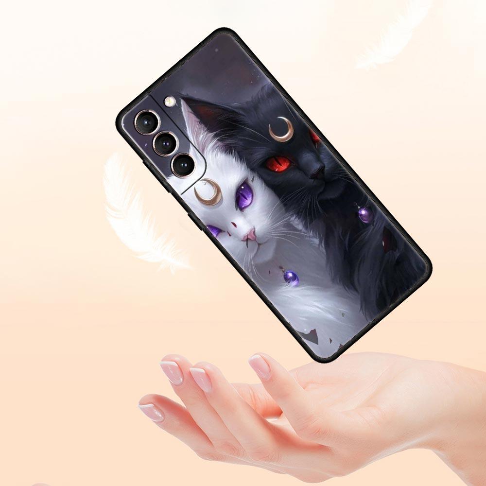Cartoon Art Phone Case Cover for Samsung Galaxy S26 S25 S24 S23 S22 S20 S21 FE Ultra S25 Edge Plus 5G Soft TPU Shell Fundas Bags