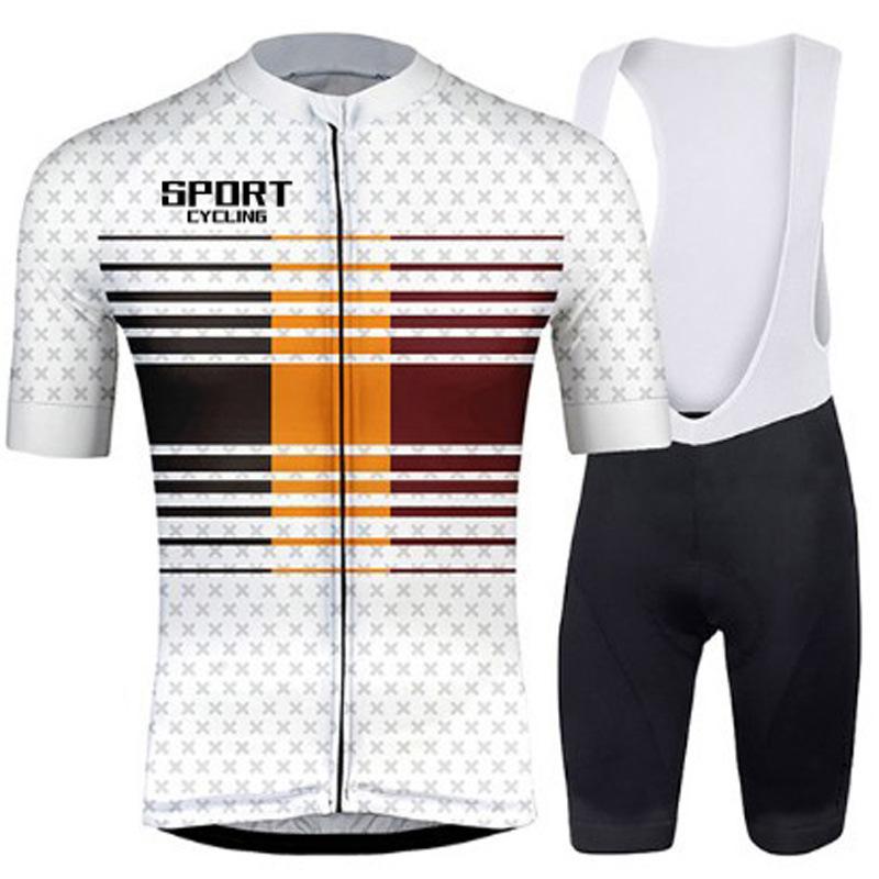 2026 Sommer Set Atmungsaktiver Radanzug Neuer Radanzug Kurzarm Set Herren und Damen Sommer Radsportausrüstung Atmungsaktiver Rennrad Overall