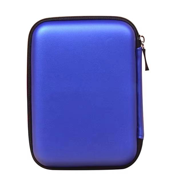 Xiaomi EVA Hard Drive Case Portable Shockproof Storage Bag for 2.5” External HDD SSD USB Data Cable Bluetooth Earphone Organizer Zipper