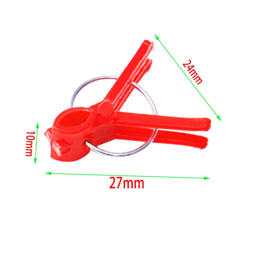 

550Pcs Plant Grafting Clip Plastic Gardening Tool Vegetable Fixed Garden Tools for Cucumber Eggplant Watermelon