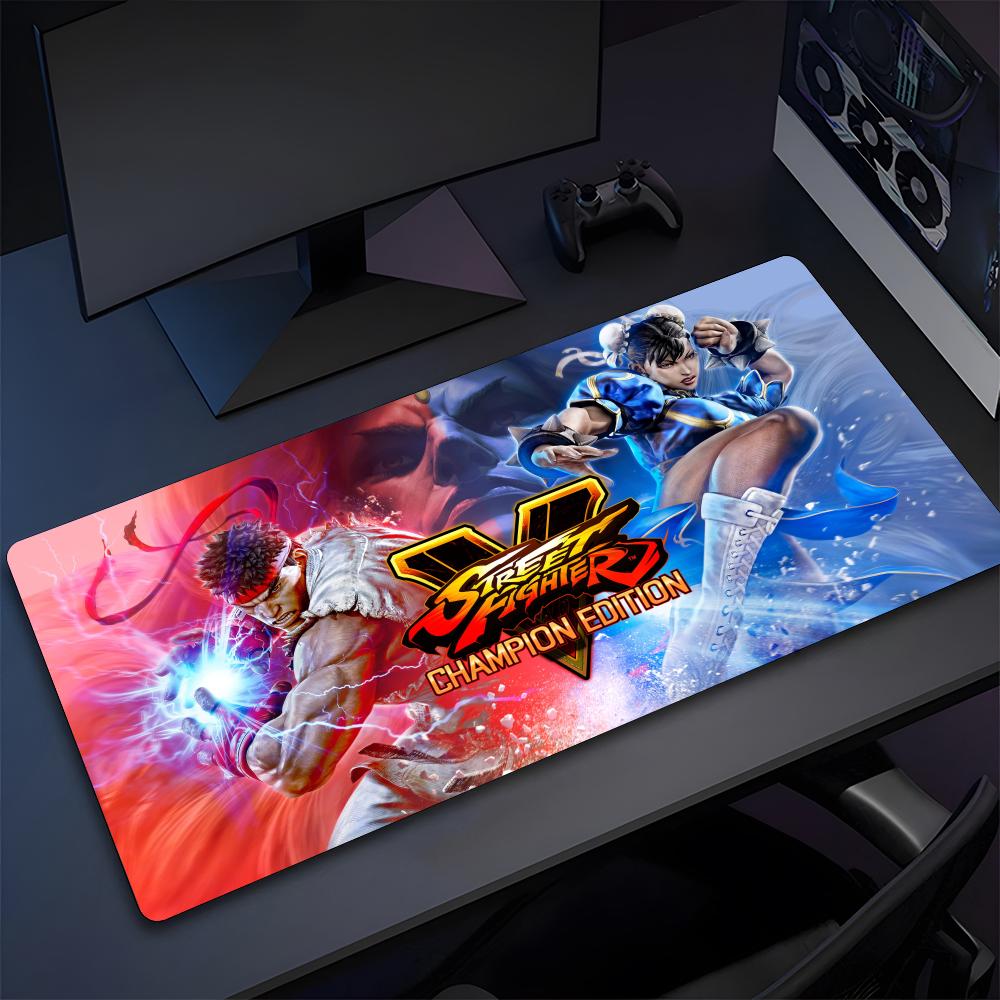 Street Fighter Game Mouse Pad High Quality Natural Rubber Mouse Pad The Most Professional Washable Laptop Mouse Pad