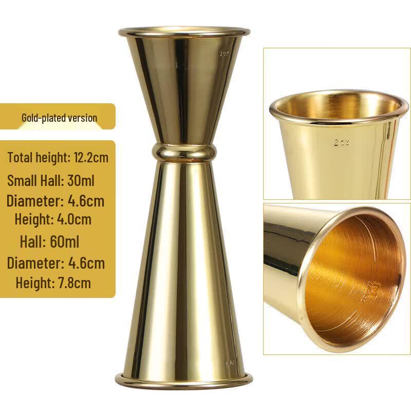 Qiwei Japanese Stainless Steel Bar Jigger
