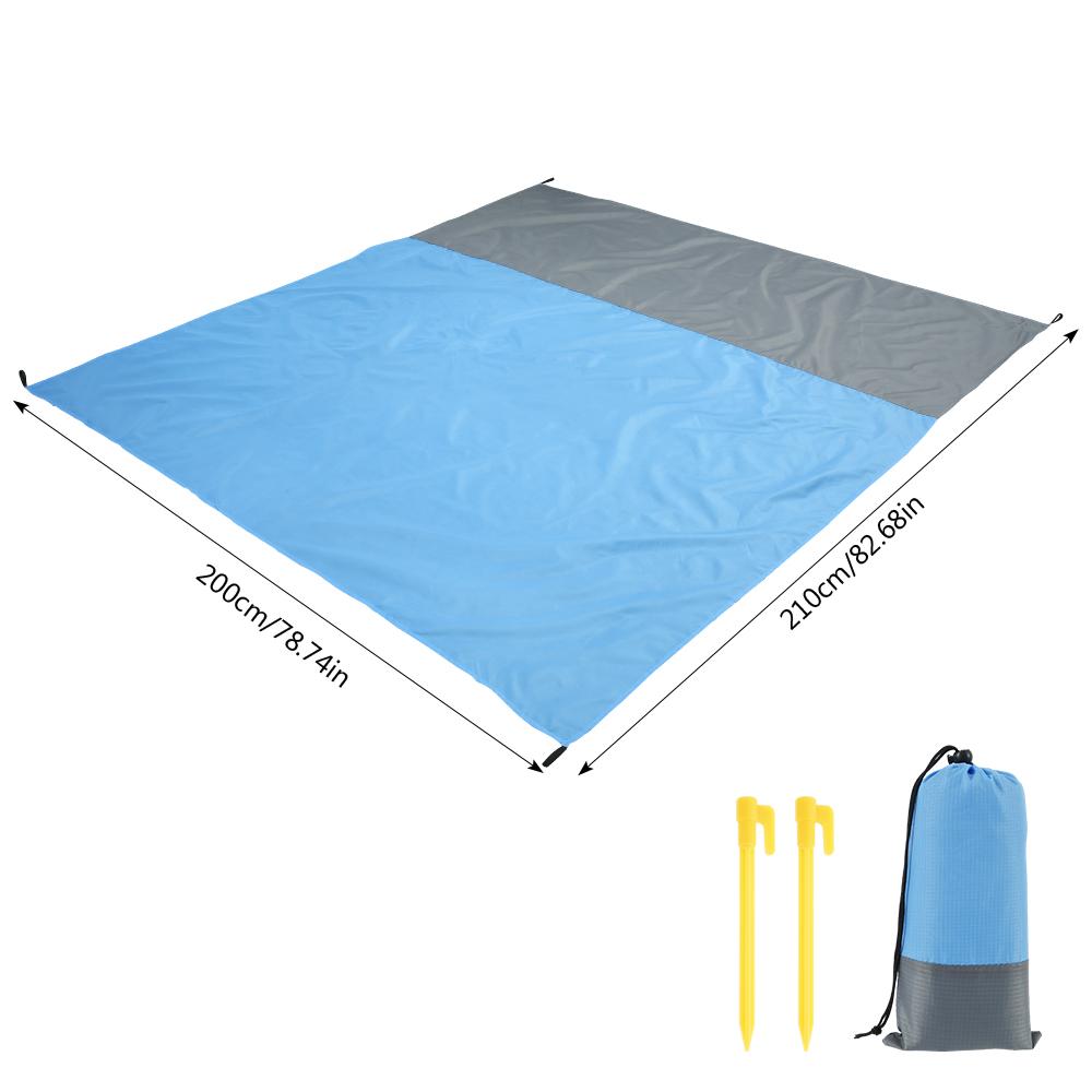 Beach Mat Outdoor Camping Mat Waterproof Beach Blanket Large Floor Mat for Home Outside Travel Rug Camping Tent Mat Picnic Rug