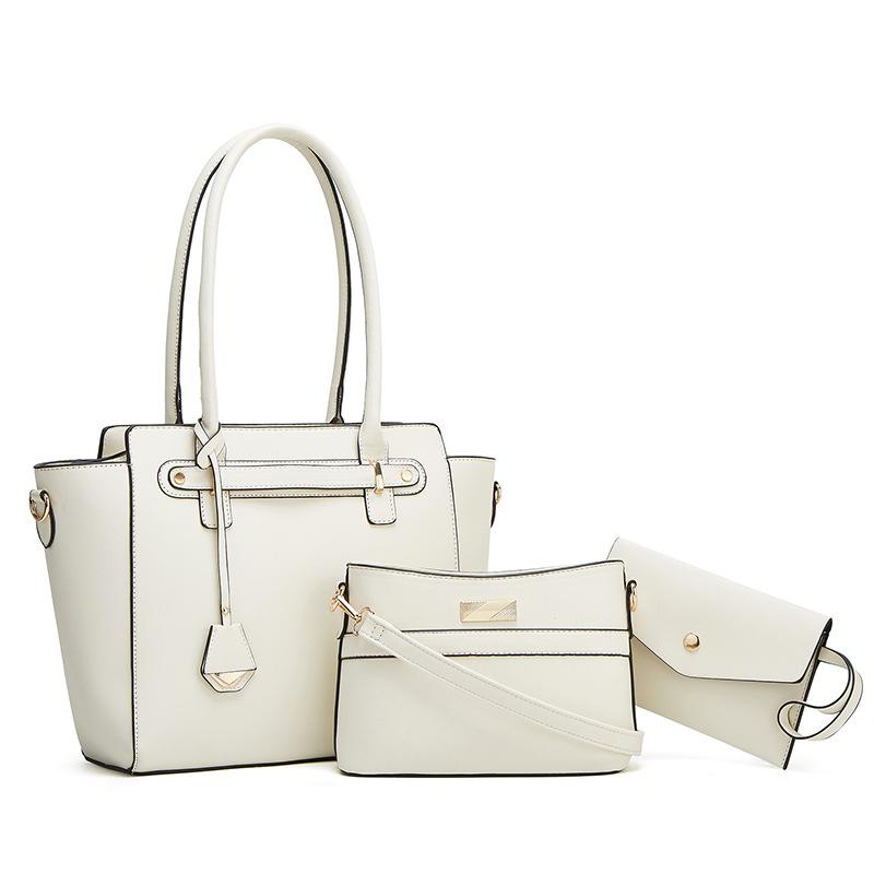 3-Piece Women's Handbag Set 2026 New Trendy Shoulder Crossbody Bag Fashion Tote Purse