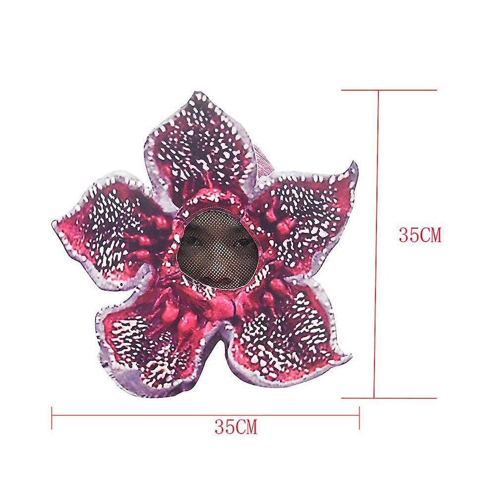 (9-10 Years) Stranger Things Demogorgon Cosplay Costume Jumpsuit Headgear Kids Halloween Party Bodysuit Fancy Dress Up