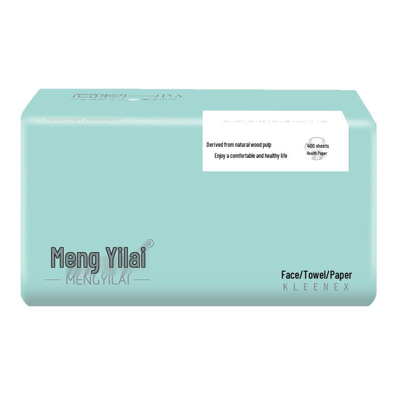 Original Wood Pulp Facial & Toilet Tissue Napkins - Household Tissue Box Pack