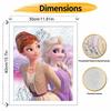 Disney Frozen Princess Anna Elsa Paint By Number Kit Number Drawing Canvas DIY Picture Home Decor Art Gift Craft Wall Decor Painting