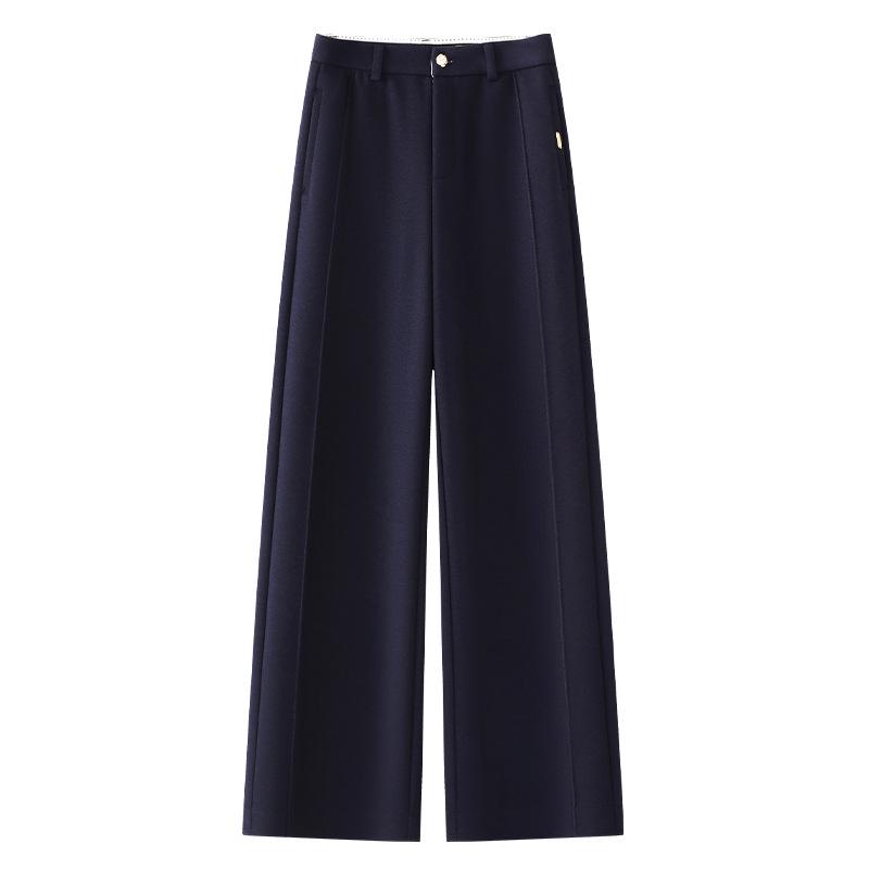 

Ancola Women s Red Wide-Leg Cashmere Drape Pants - 2024 Autumn/Winter Style S