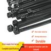 Fire Retardant Nylon Cable Ties - Self-Locking, Various Sizes