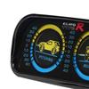 12V Car Level Tilt Gauge with LED Light 360 Degree Adjustable Base Car Slope Meter Accurate Measurement Digital Display