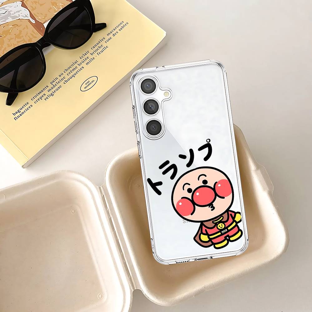 Anime A-Anpanman-s Cute Phone Case For Samsung Galaxy S25 S24 S23 S22 S21 FE Ultra Plus A32 A53 A13 A31 Soft Cover