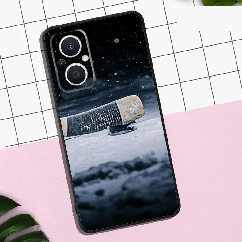 Ice Hockey Rink Case For OPPO Reno 7 8 10 11 12 13 Pro 13F 12F 11F 8T OPPO Find X8 Pro X6 X3 X5 Lite Cover