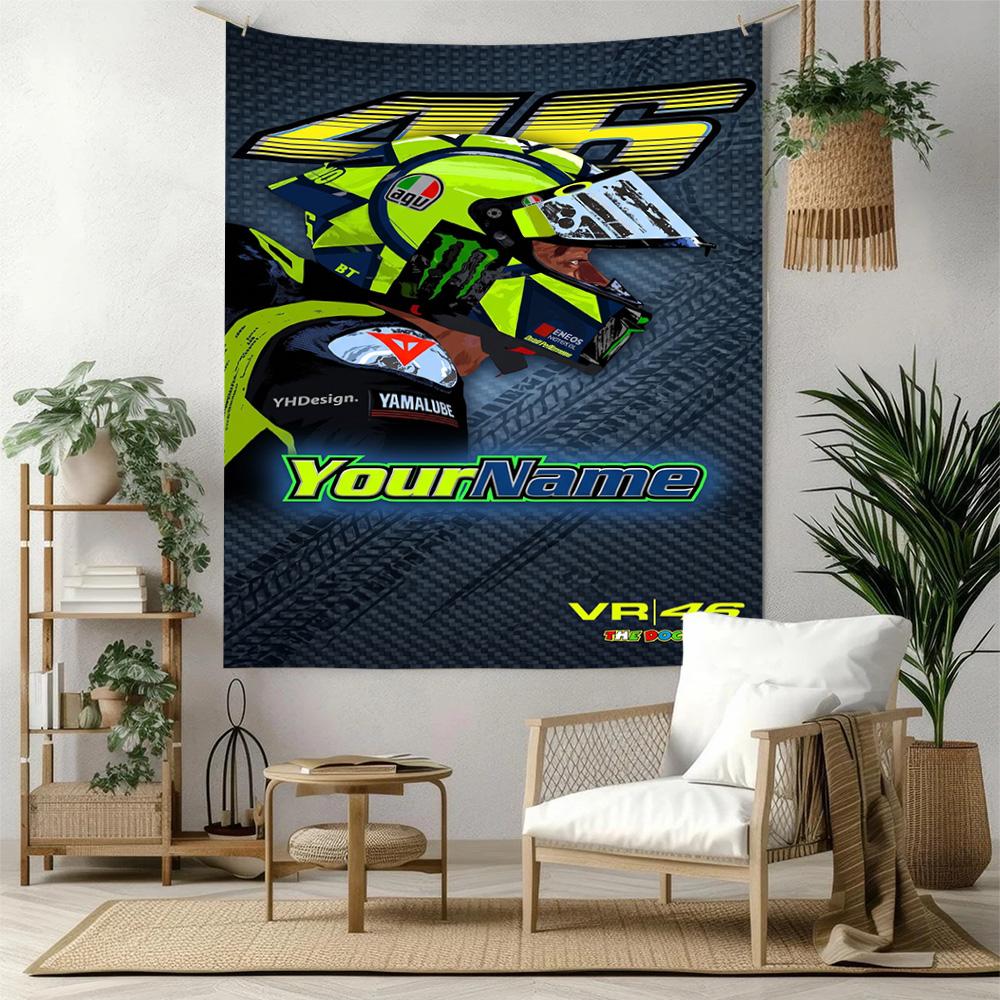 Doctor46 Custom Your Name Wall Decor Tapestry Art For Pet Memorial Birthdaywedding Party Backdrop Family Gift