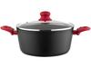 Aluminum Pot Mars 24Cm 4.3L With Lid