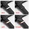 20mm 22mm Watchband Tropical Silicone Timepiece Straps Smart Watch Strap for Omega Watch Bracelet Black Green for Men Wristband