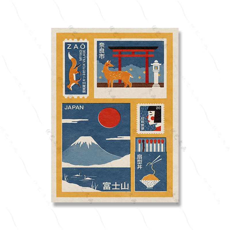 

Изысканный винтажный плакат принт Девушка и лебедь Ретро искусство Настенная живопись на холсте Япония Темпераментная женщина Гостиная Домашний декор 21x30cm No Framed