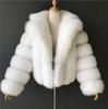 European and American fur coats imitation fox hair women's clothing autumn and winter imitation fur coats suit collars a lot
