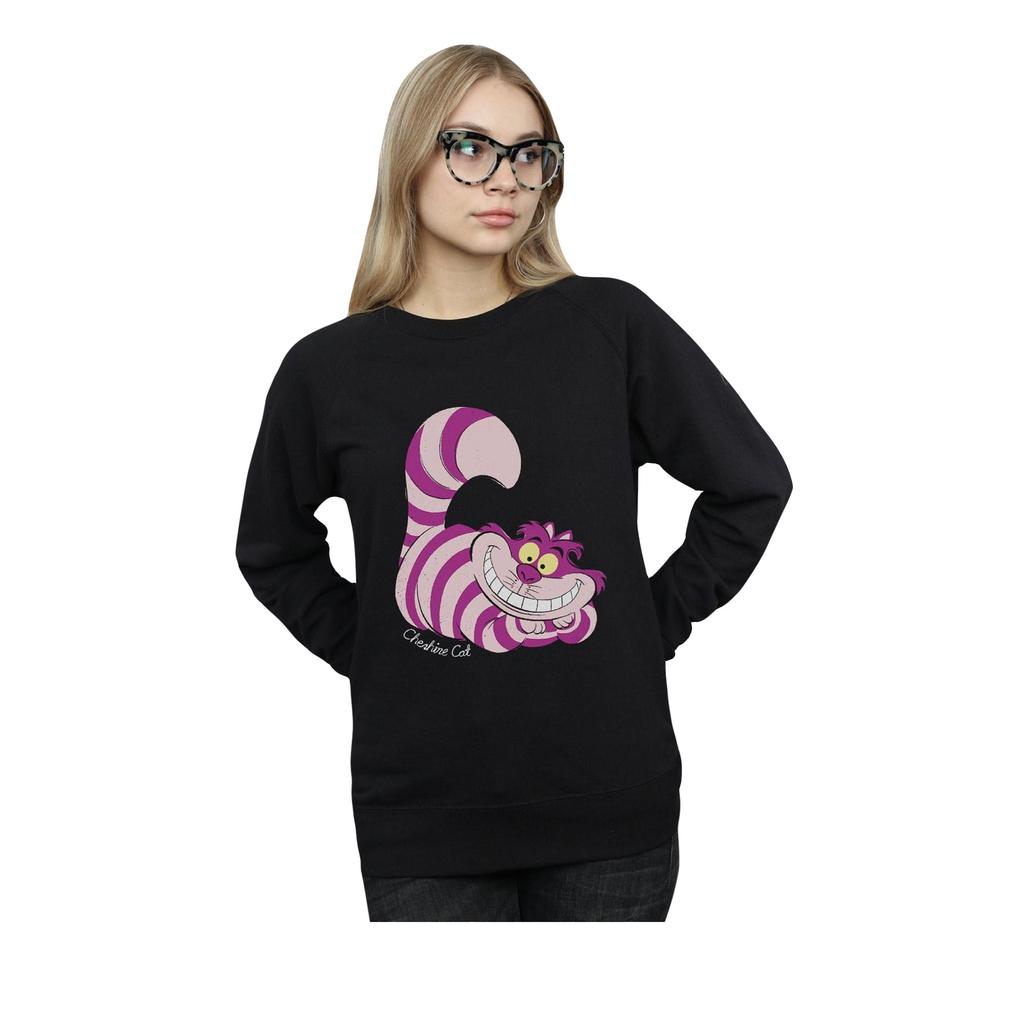 Alice In Wonderland Womens/Ladies Cheshire Cat Sweatshirt