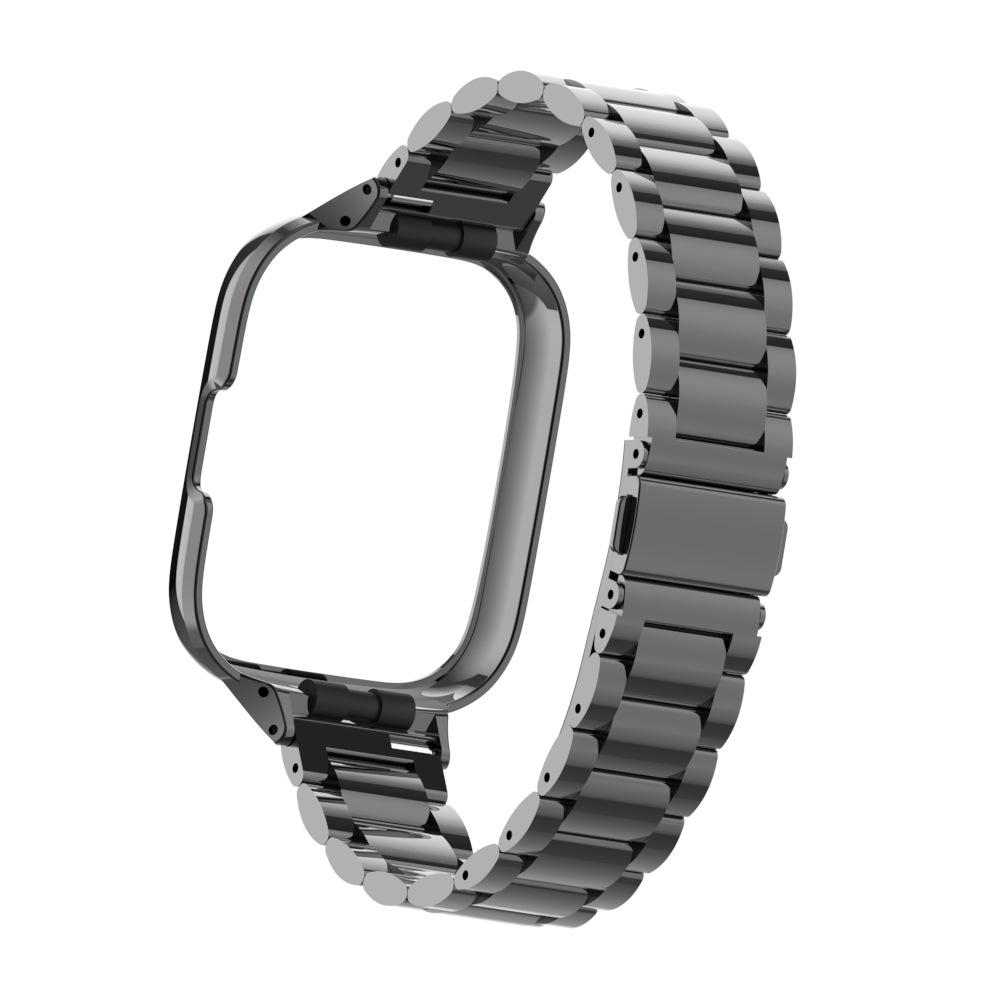 Metal Buckle Strap+Case for Redmi Watch 3 Active Milanese bracelet for Redmi Watch 3 Lite Band+Case protector Watch Accessories