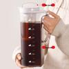 Large Capacity Cold Brew Coffee and Tea Pot with Ice Water Storage