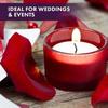 Mini Świeczki Tealight 10 Szt. Bezdymne Świeczki Tea Light Bezdymne Niekapiące Długotrwałe Świeczki Tea Light na Basen Wesela