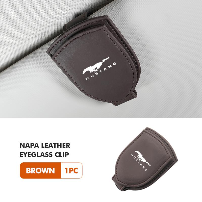 Car Sun Visor Glasses Universal Holder Clip Auto Accessories For Ford Escort KA Flex Everest KA Expedition Falcon Fusion