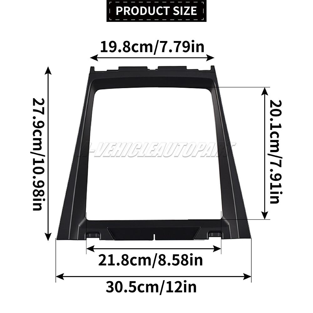 New 51166956756 For BMW X5 E70 X6 E71 2006-2014 Front Center Console Panel Cover Decorative Panel Bezel black car accessories