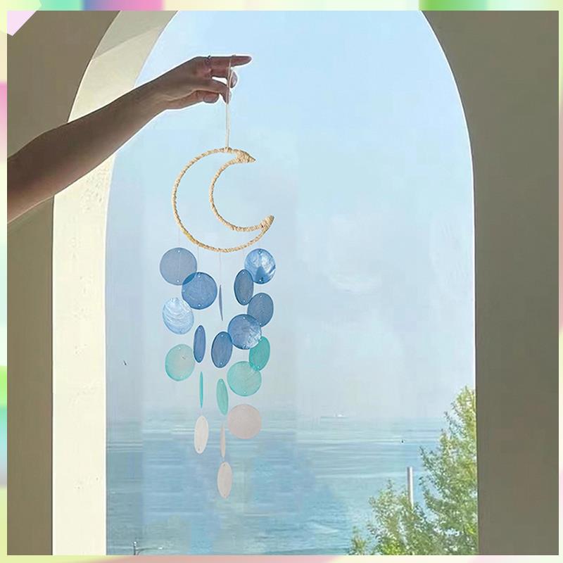 

Wind Chime Outdoor Beach Gift Indoor Outdoor Home Moving Garden Decoration White