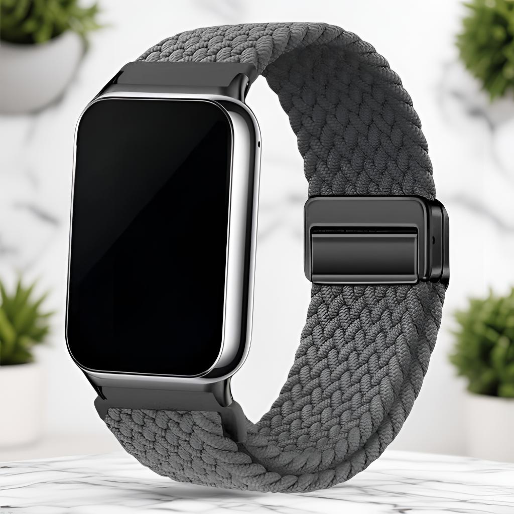 Für Samsung Galaxy Fit 3 Verstellbares Mode Magnetisches Sport Geflochtenes Ersatz-Uhrenarmband Smart Zubehör