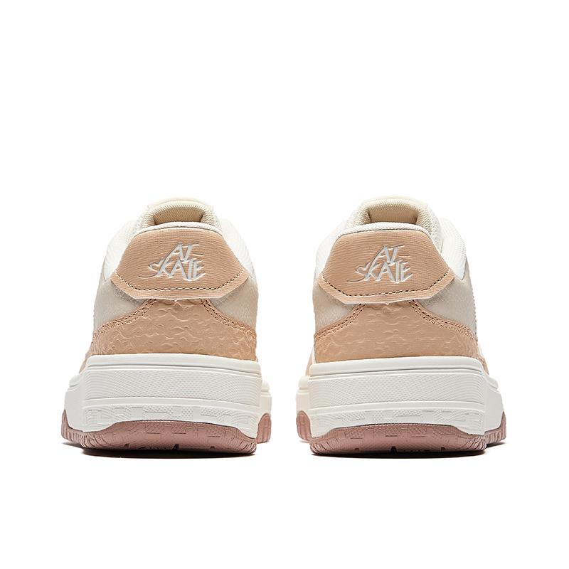 Anta Street Rebel 3 Low top Skateboard Shoes Women's White Brown 922548077-6