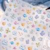 1pcs 5D Colorful Rhinestones Pumpkin Ghost Nail Art Halloween Stickers Adhesive Transfer Nail Decoration Decals Accessory