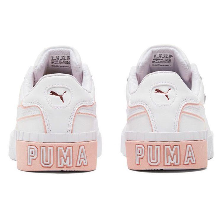 Puma Cali Casual Low Top Sneakers Women sneakers White Pink 375008-02