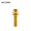 Titanium Screw Bicycle Handle Screw Bicycle Disc Brake Seat Screw  Mountain Road Bike