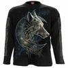 Spiral Direct Unisex Adult Celtic Wolf Back Print Long-Sleeved T-Shirt