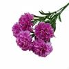 7Head Fake Carnation Realistic Look Artificial Bunch Long Cemetery Flower Arrangement for