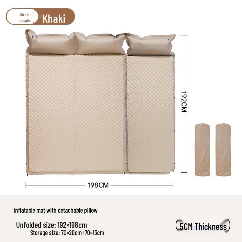 ZISIZ Outdoor Camping Thickened Air Mattress