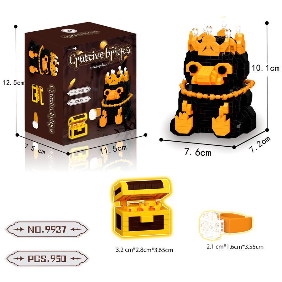 

Harry Potter Niffler Action Figures Kids Toys Micro Blocks Building Blocks Models Christmas Halloween Gifts Ornaments No box