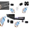 Adattatore Ricevitore Audio Stereo Musicale Aux Wireless Bluetooth-compatibile per Auto con Microfono