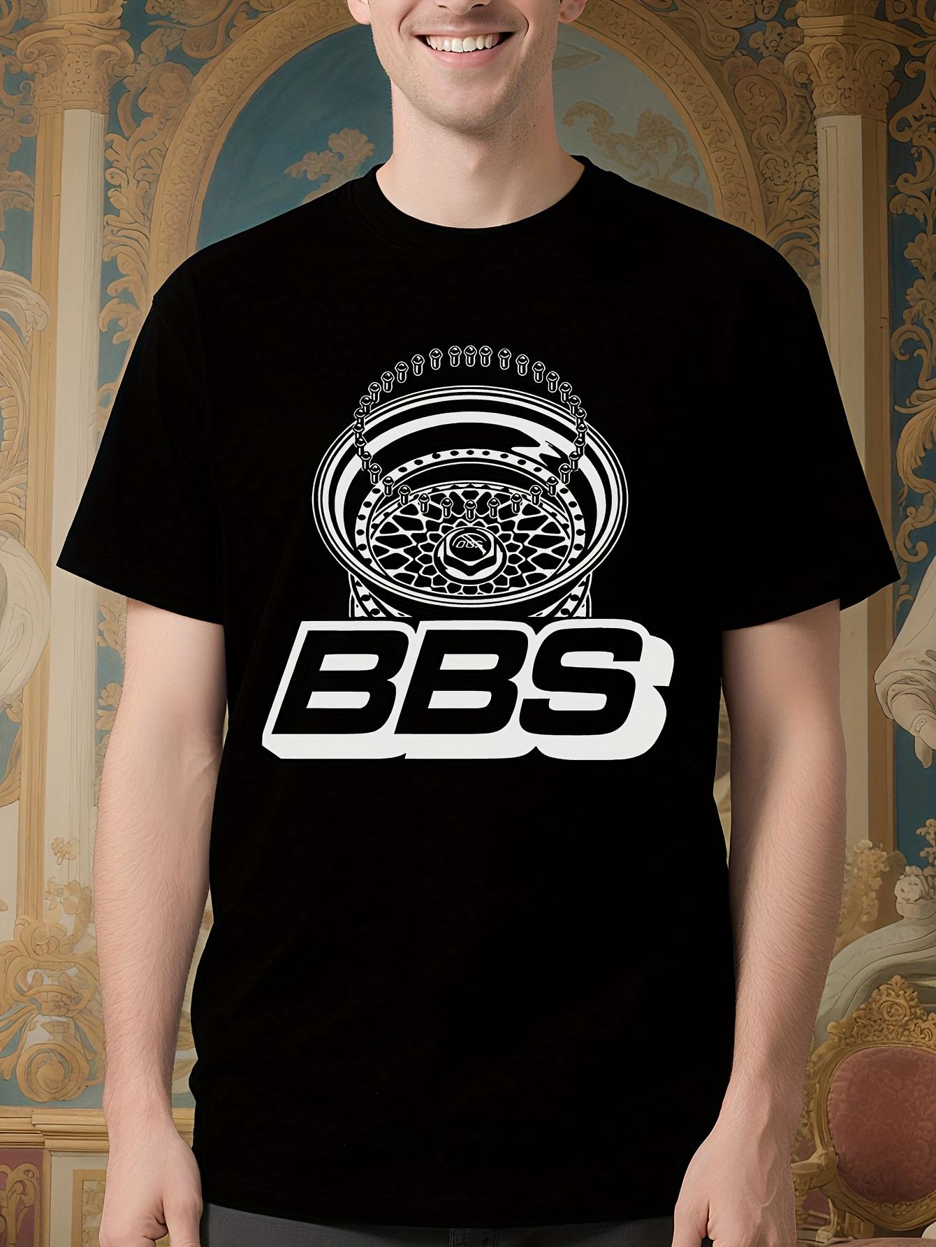 Casual BBS Racing Graphic Tshirt - 100% Cotton Short Slee... S
